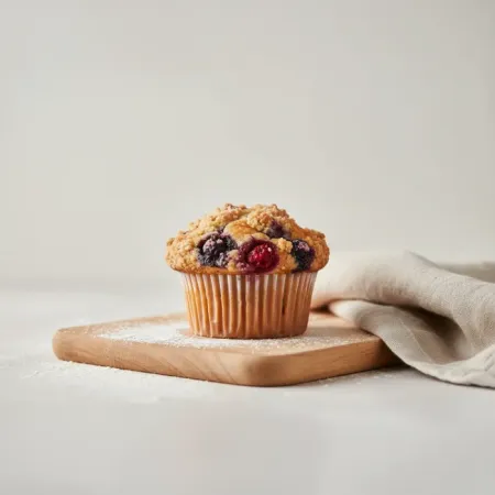 Frambuazlı Muffin Kek