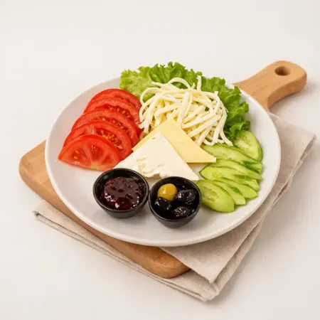 Pratik Kahvaltı Tabağı